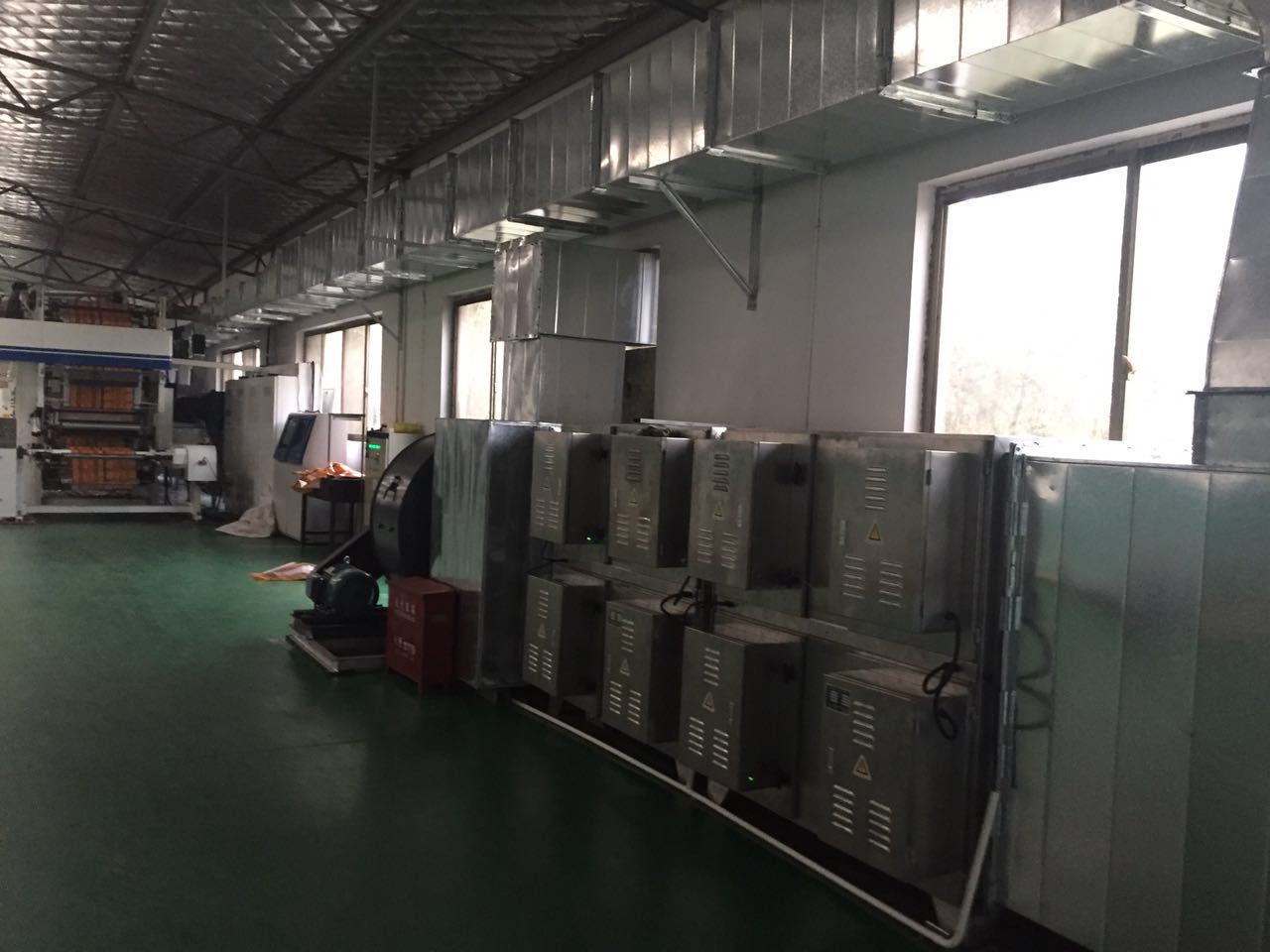 湘潭凹美印務(wù)有限公司有機廢氣處理工程